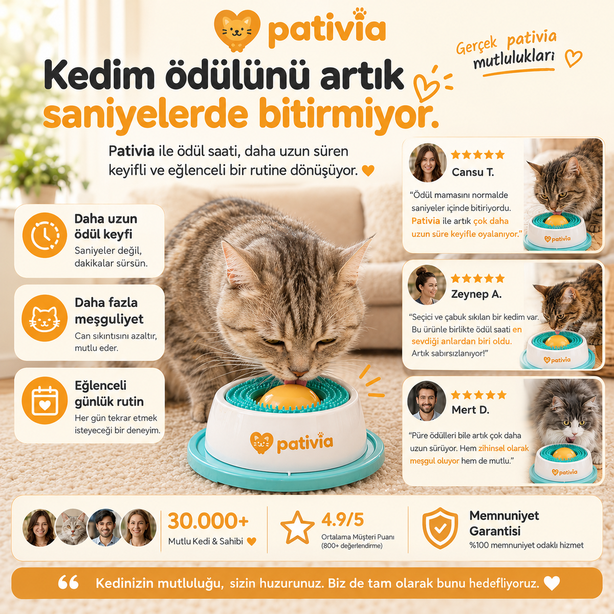 Pativia Ödüllü Yalama Oyuncağı